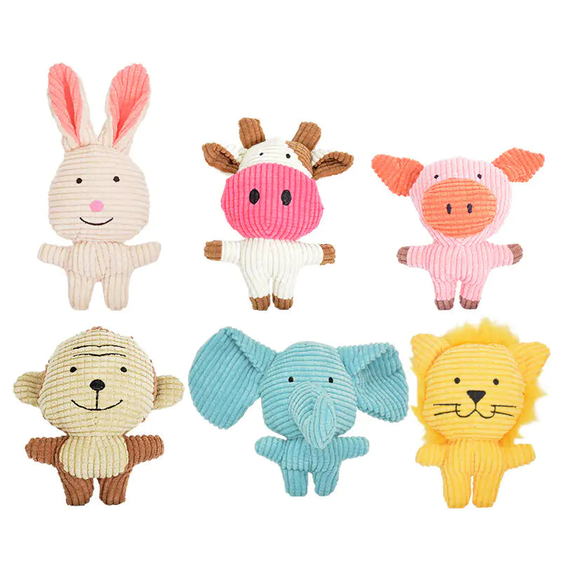 PawPlush Squeaky Pet Toys