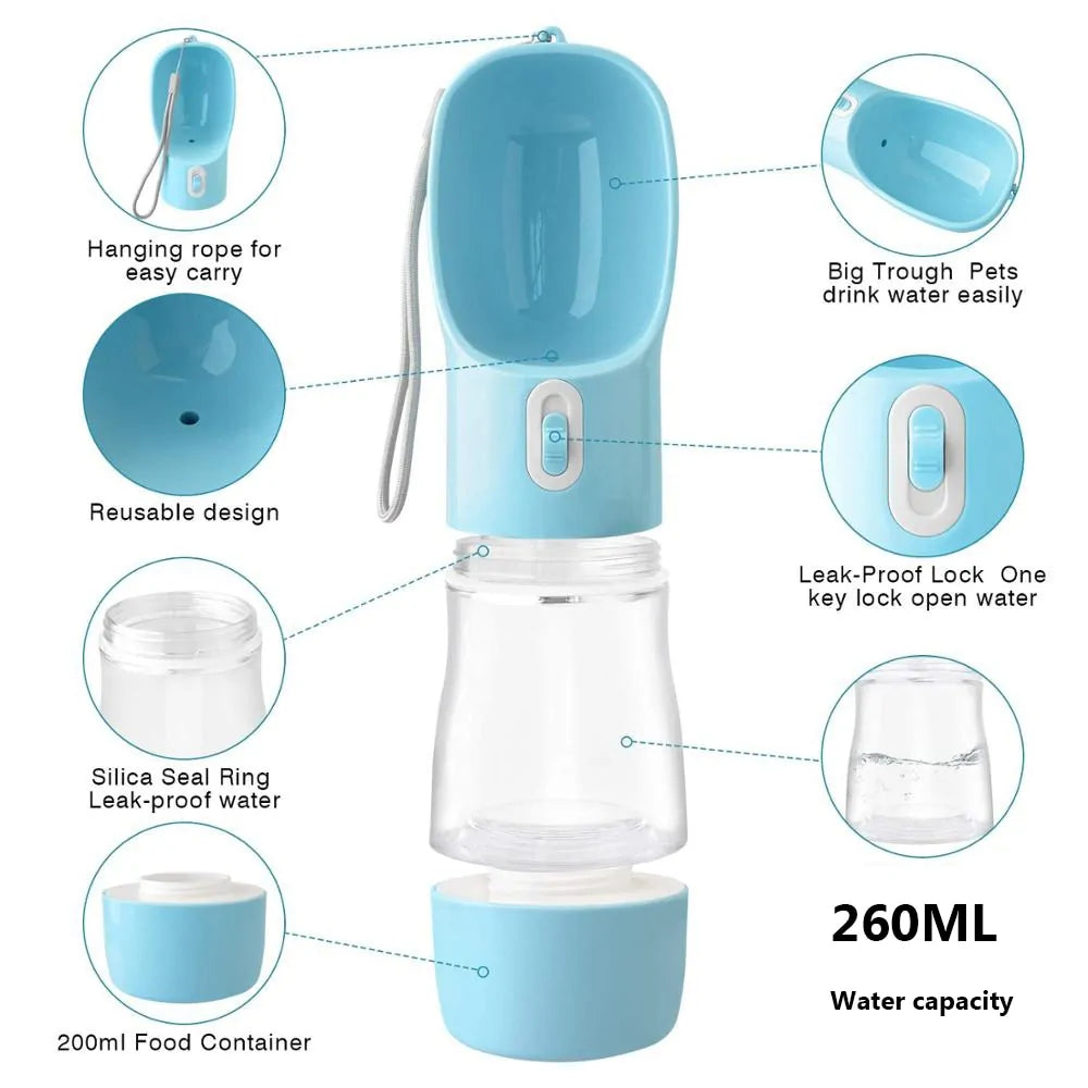 PawPet Portable Water and Food Bottle