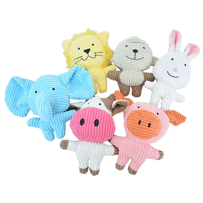PawPlush Squeaky Pet Toys