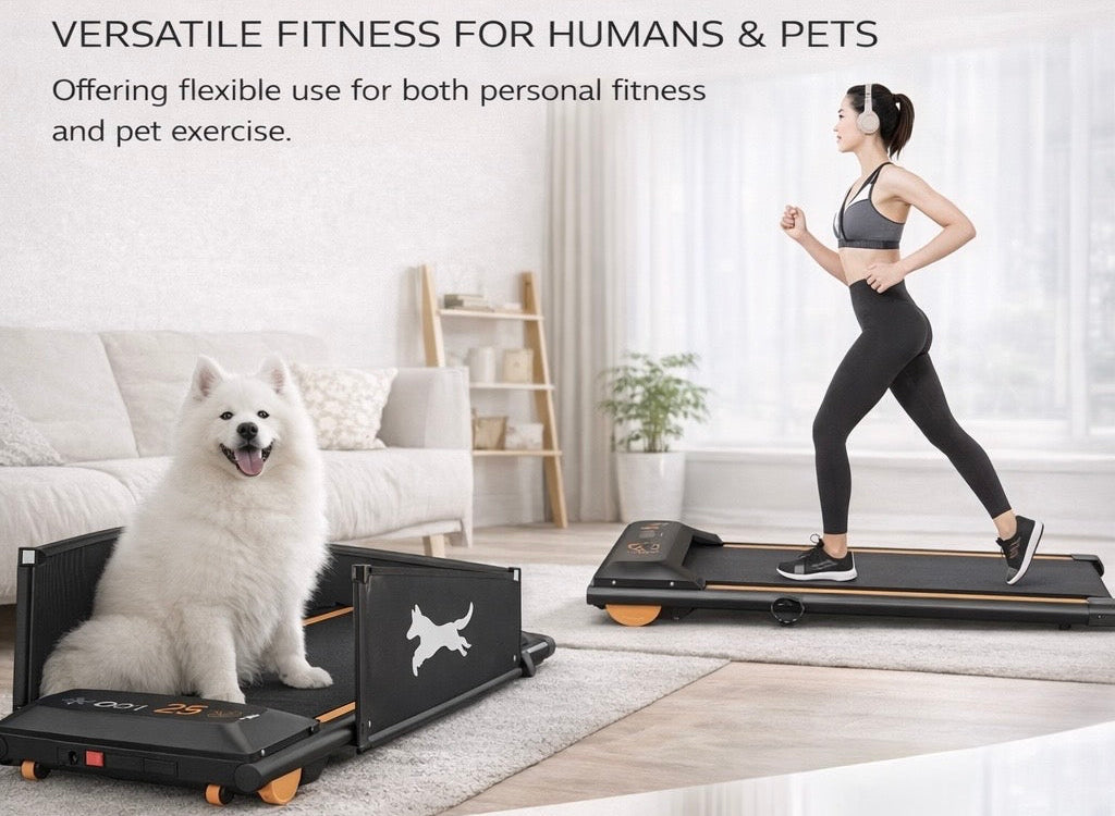 Purfect Paws Pet Treadmill – Indoor Dog Walking Treadmill for Small & Medium Dogs