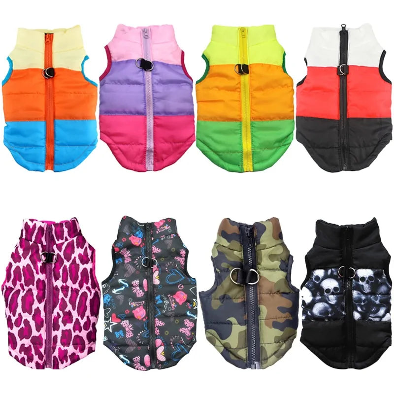 PawPlush Warm Pet Jackets