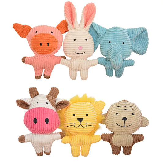 PawPlush Squeaky Pet Toys