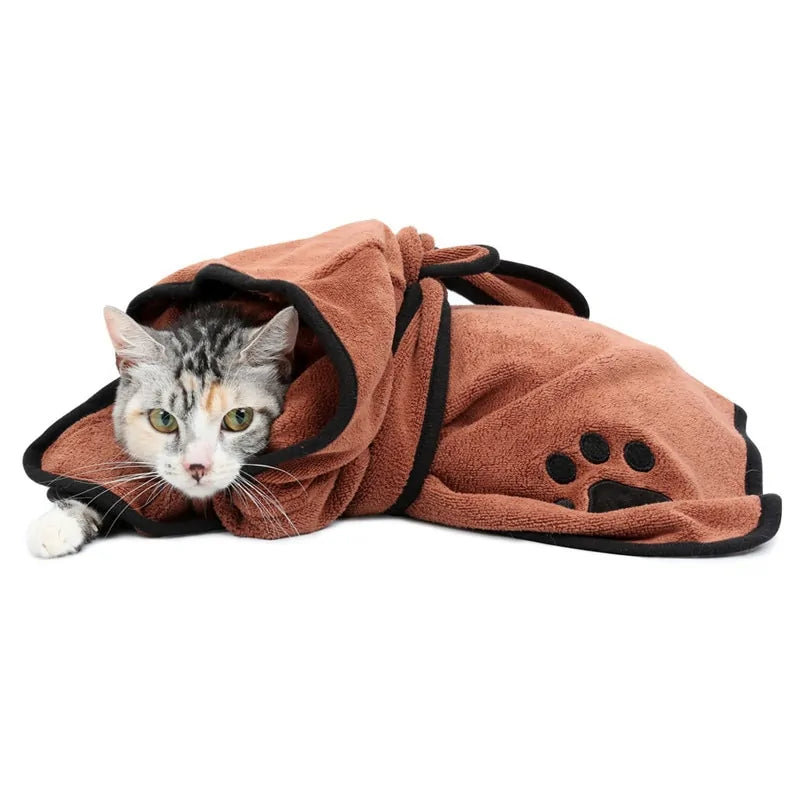 PawPet Microfiber Bathrobe